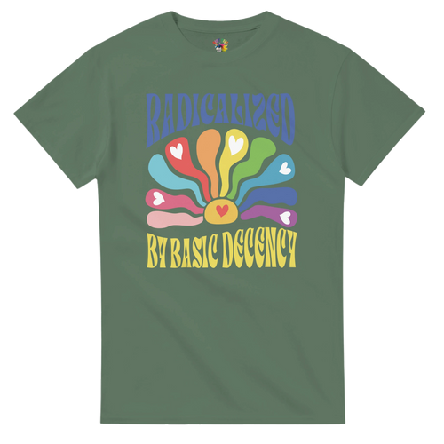 Radicalized by Basic Decency. Colors