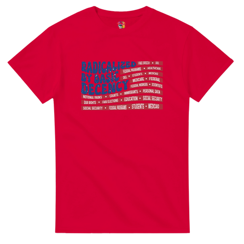 Radicalized by basic decency. Flag