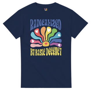 Radicalized by Basic Decency. Colors