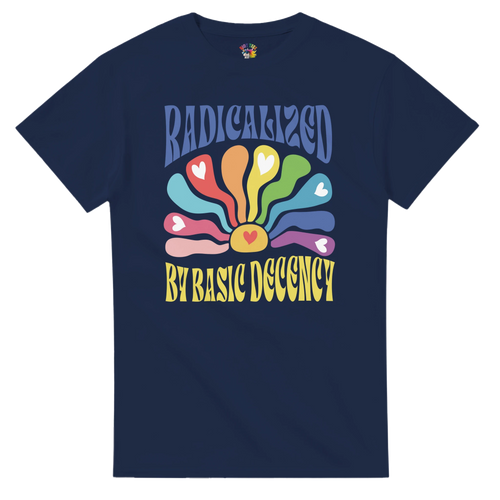 Radicalized by Basic Decency. Colors