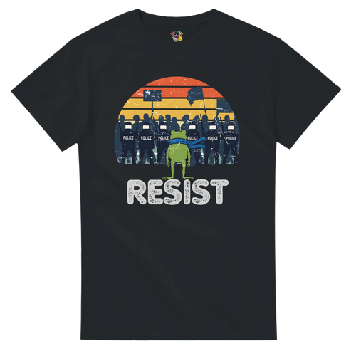 Resist. Portland Frog