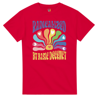 Radicalized by Basic Decency. Colors