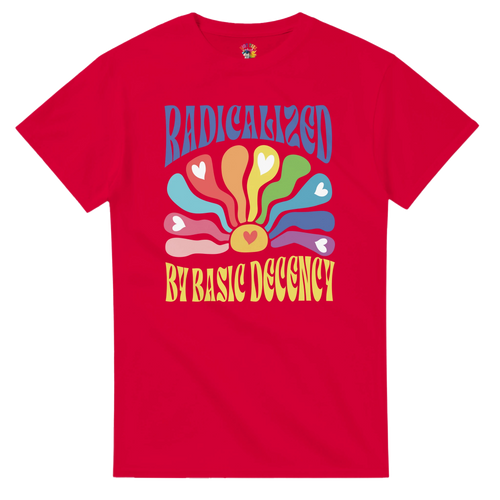 Radicalized by Basic Decency. Colors