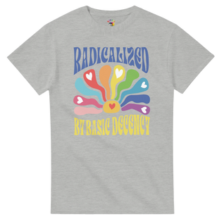 Radicalized by Basic Decency. Colors