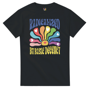 Radicalized by Basic Decency. Colors