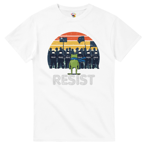 Resist. Portland Frog